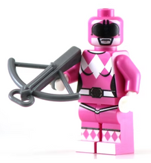 Pink Ranger - BigKidBrix Custom Printed Minifig