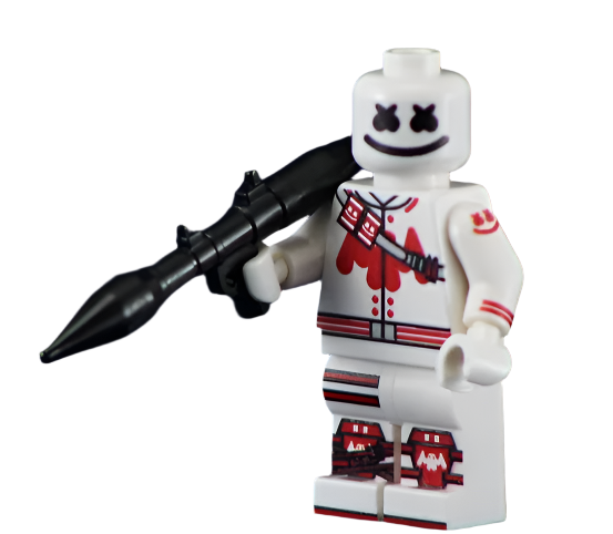 Mushmello Man - BigKidBrix Custom Printed Minifig