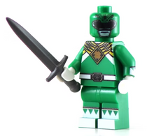Green Ranger - BigKidBrix Custom Printed Minifig