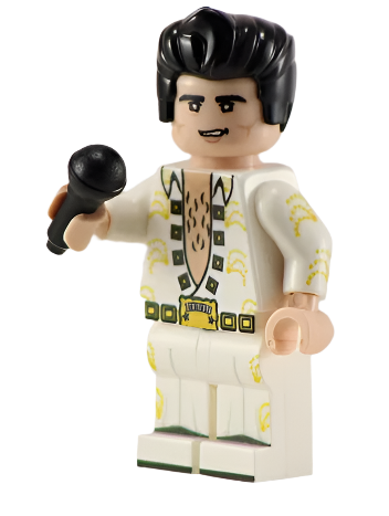 King of Rock - BigKidBrix Custom Printed Minifig