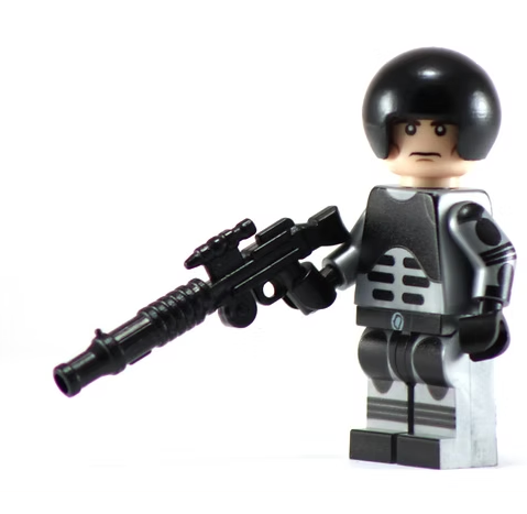 Spacenuts Trooper - BigKidBrix Custom Printed Minifig