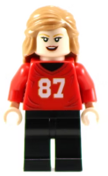 Tay Swifty K-fan - BigKidBrix Custom Printed Minifig