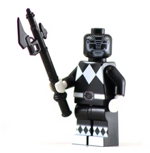 Black Ranger - BigKidBrix Custom Printed Minifig