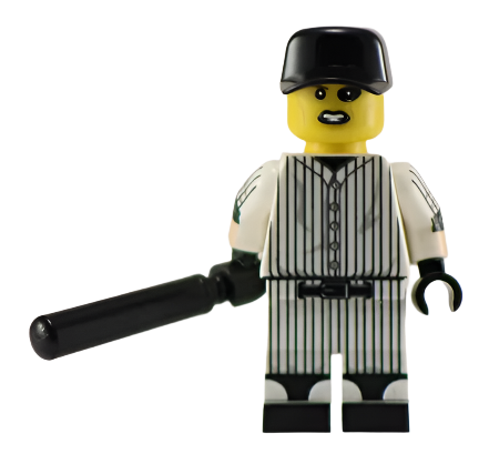 Thurman Baseball Furies Gang Member - BigKidBrix Custom Printed Minifig