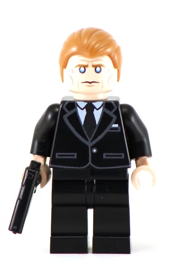 James Bon 007 - BigKidBrix Custom Printed Minifig