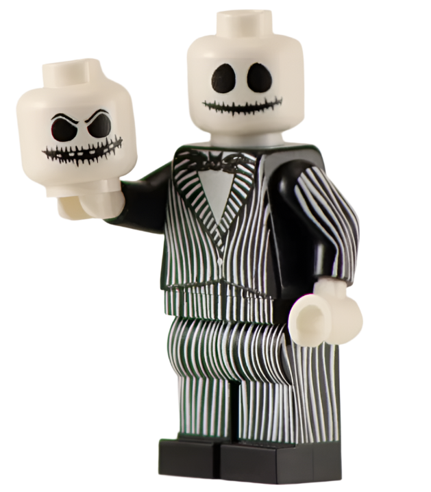 Nightmare Christmas Guy - BigKidBrix Custom Printed Minifig