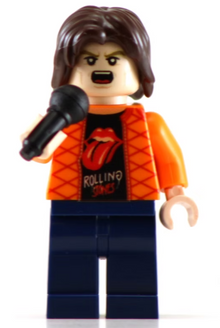 Start Me Up Mick - BigKidBrix Custom Printed Minifig