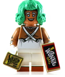 Loompa Oompa - BigKidBrix Custom Printed Minifig
