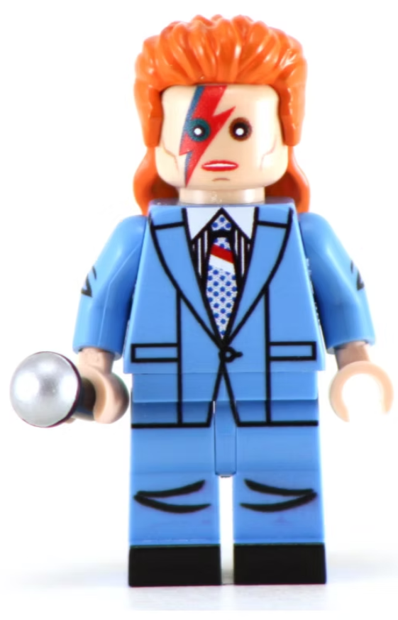 Icon Ziggy Starman - BigKidBrix Custom Printed Minifig