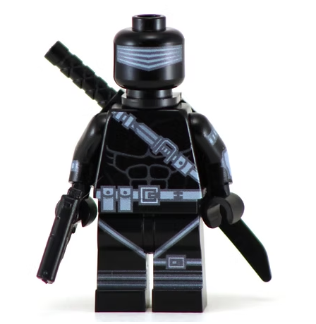 Serpent Eyes - BigKidBrix Custom Printed Minifig