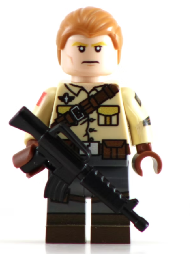 Luke G.I. Soldier - BigKidBrix Custom Printed Minifig