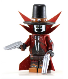 Spawned Gunslinger - BigKidBrix Custom Printed Minifig