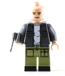 Walking Dead Merle - BigKidBrix Custom Printed Minifig