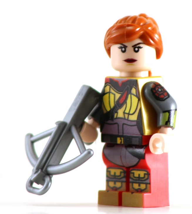 Red Agent - BigKidBrix Custom Printed Minifig