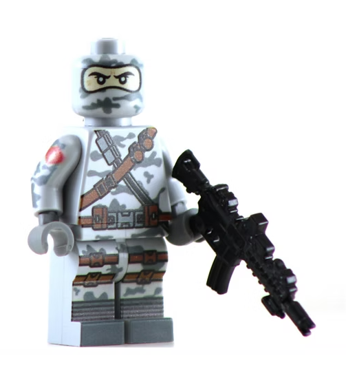 Flame Flyer - BigKidBrix Custom Printed Minifig