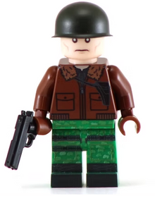 Military Leader Hawk - BigKidBrix Custom Printed Minifig