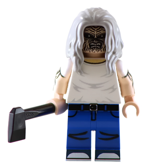 Killer Ed D. - BigKidBrix Custom Printed Minifig