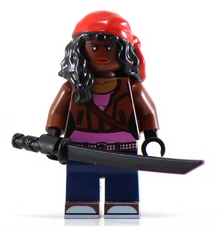 Dead Walking Michonne - BigKidBrix Custom Printed Minifig