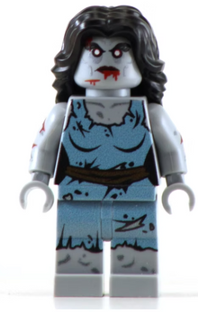 Zombie Ms. Zelda - BigKidBrix Custom Printed Minifig