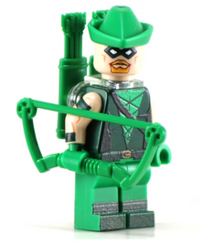 Emerald Arrow - BigKidBrix Custom Printed Minifig
