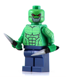 Killer Gator - BigKidBrix Custom Printed Minifig