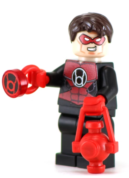 AI Jordie Red Torch - BigKidBrix Custom Printed Minifig