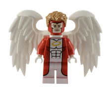 Angelic Man V3 (Red Outfit) - BigKidBrix Custom Printed Minifig