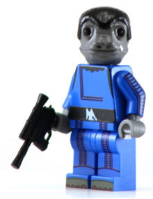 TangleTooth Blue - BigKidBrix Custom Printed Minifig