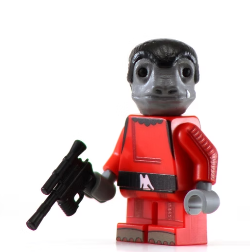 TangleTooth Red - BigKidBrix Custom Printed Minifig