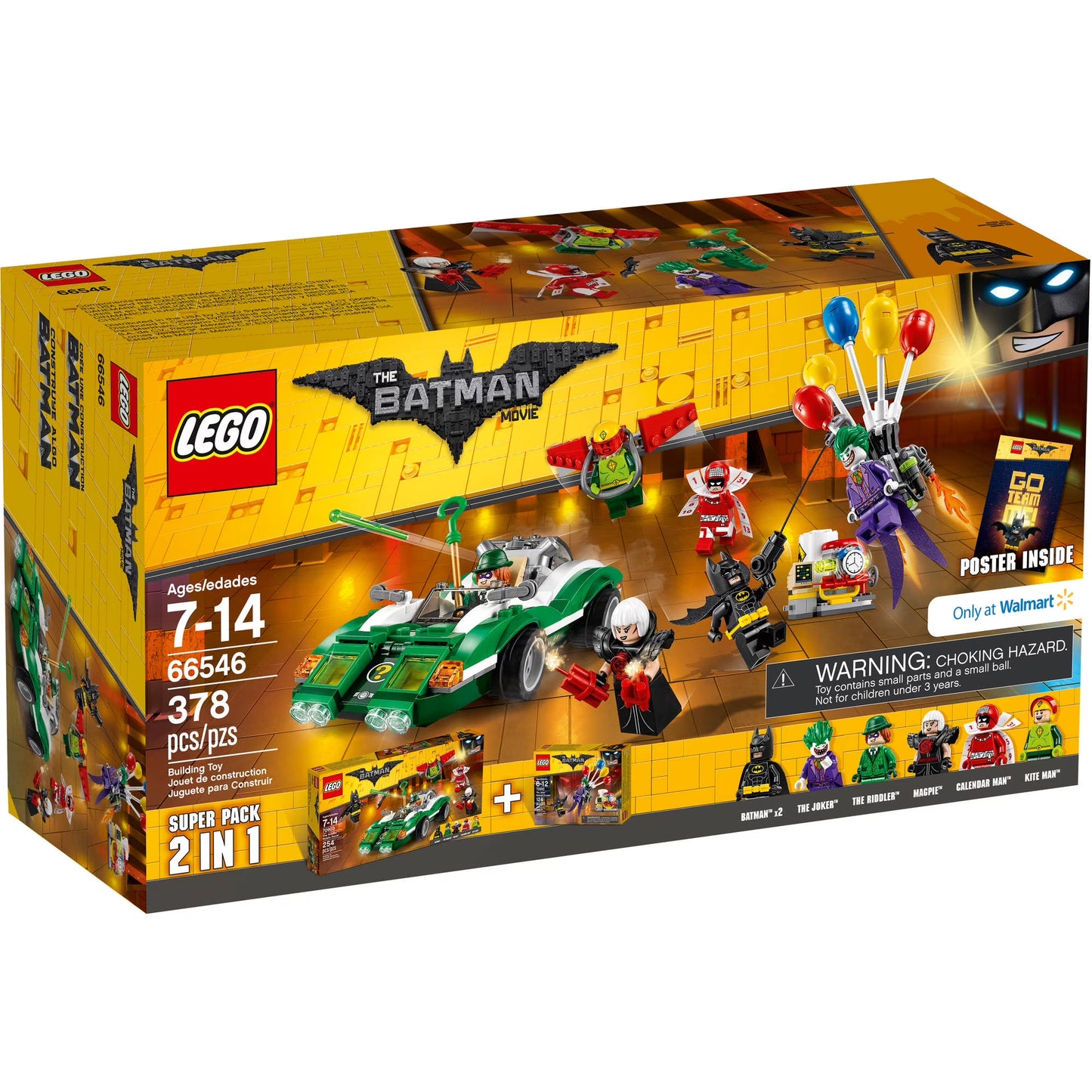 LEGO The BATMAN Movie 66546 Super Pack 2in1