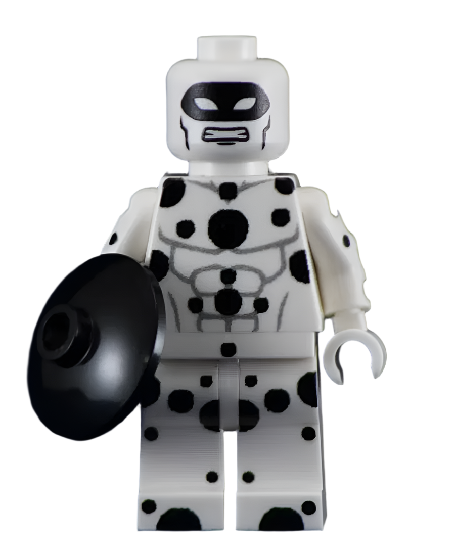 The Black Dot - BigKidBrix Custom Printed Minifig