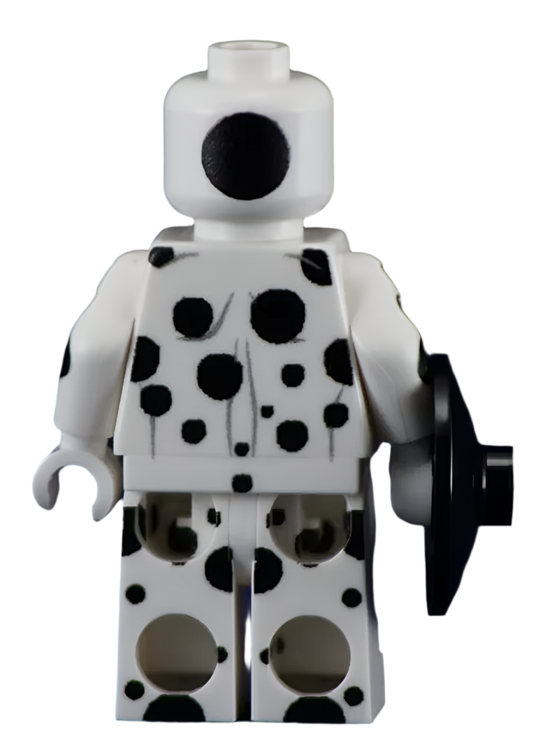 The Black Dot - BigKidBrix Custom Printed Minifig