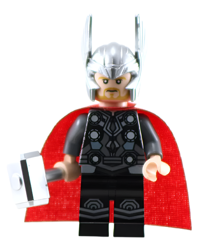 Thunder God - BigKidBrix Custom Printed Minifig