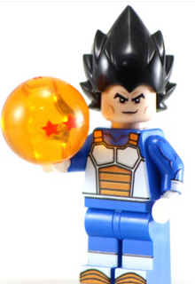Vegeeta - BigKidBrix Custom Printed Minifig