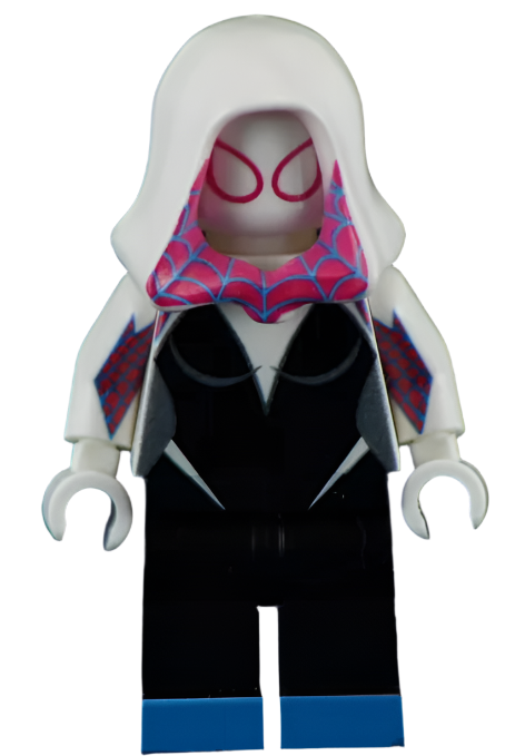 Web Girl Gwyneth - BigKidBrix Custom Printed Minifig