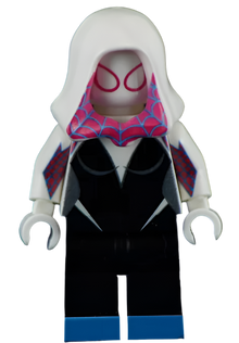 Web Girl Gwyneth - BigKidBrix Custom Printed Minifig