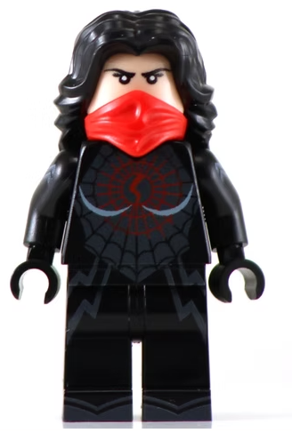 Web Girl Silk - BigKidBrix Custom Printed Minifig