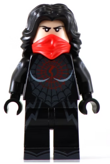 Web Girl Silk - BigKidBrix Custom Printed Minifig