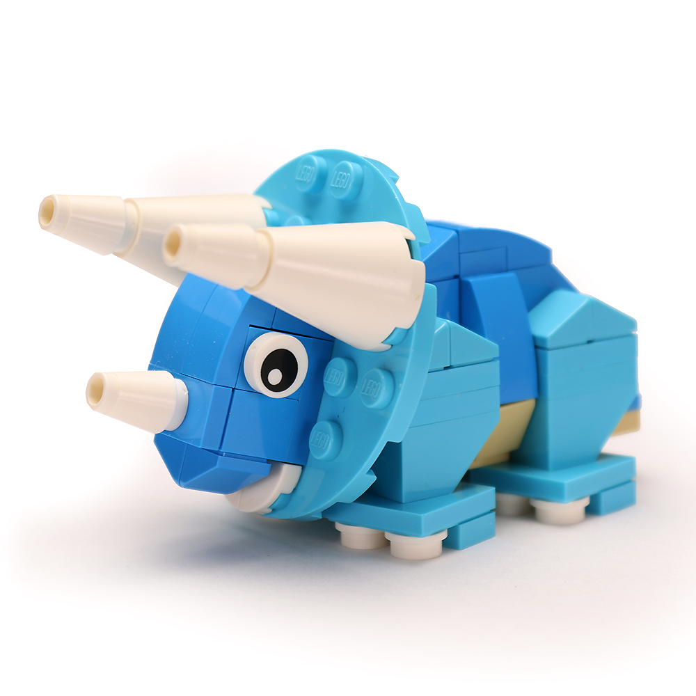 Triceratops - B3 Customs Dinosaur Building Set
