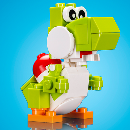 Friendly Green Dino (Mini) - B3 Customs Building Set