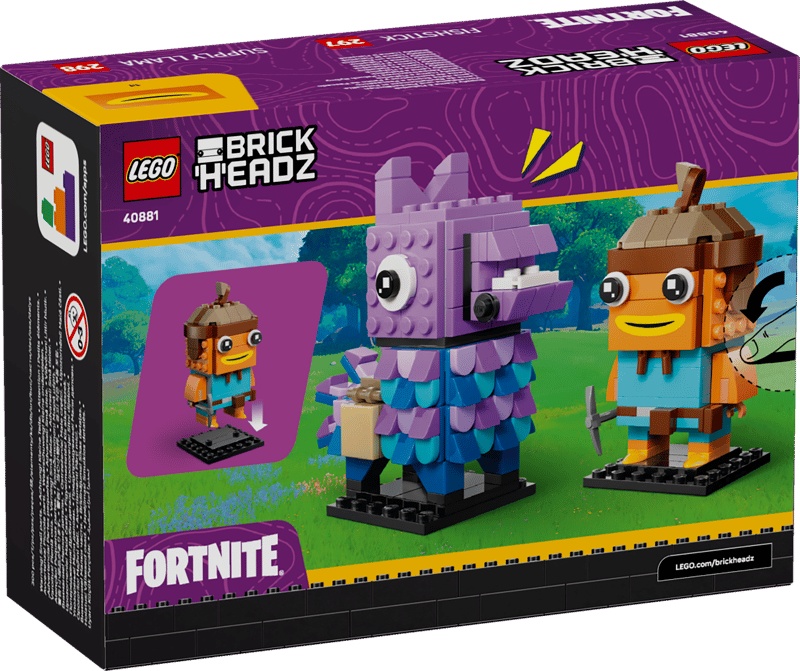 LEGO Brickheadz 40881 Supply Llama & Fishstick
