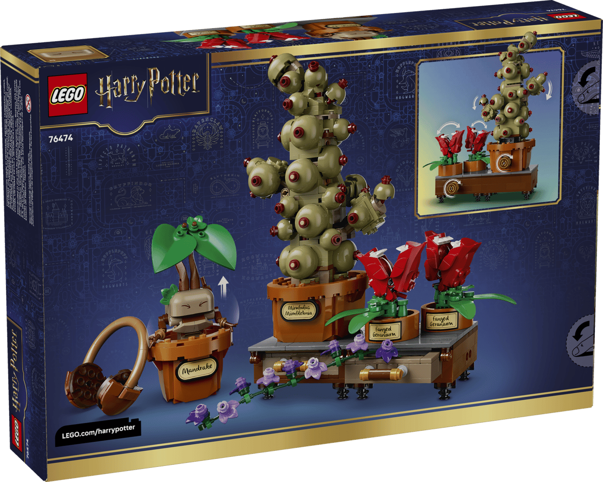 LEGO Harry Potter 76474 Hogwarts™ Herbology Plants