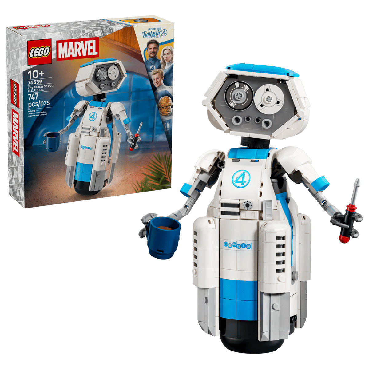LEGO Marvel 76339 The Fantastic Four H.E.R.B.I.E