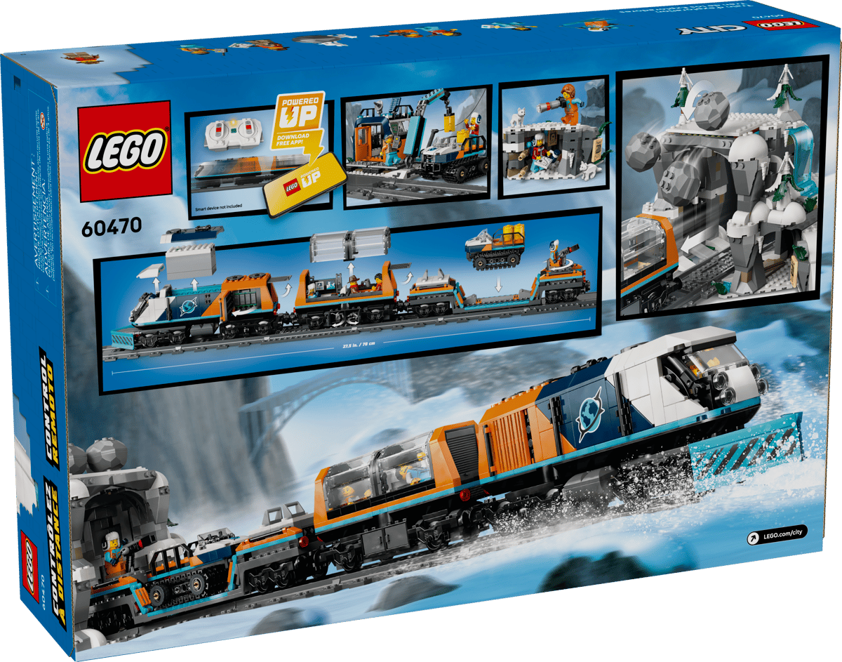 LEGO City Explorers' Arctic Polar Express Train