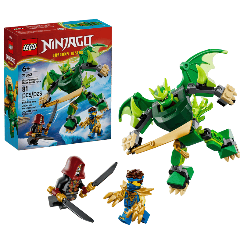 LEGO Ninjago 71862 Lloyd's Dragon Mech Battle Pack