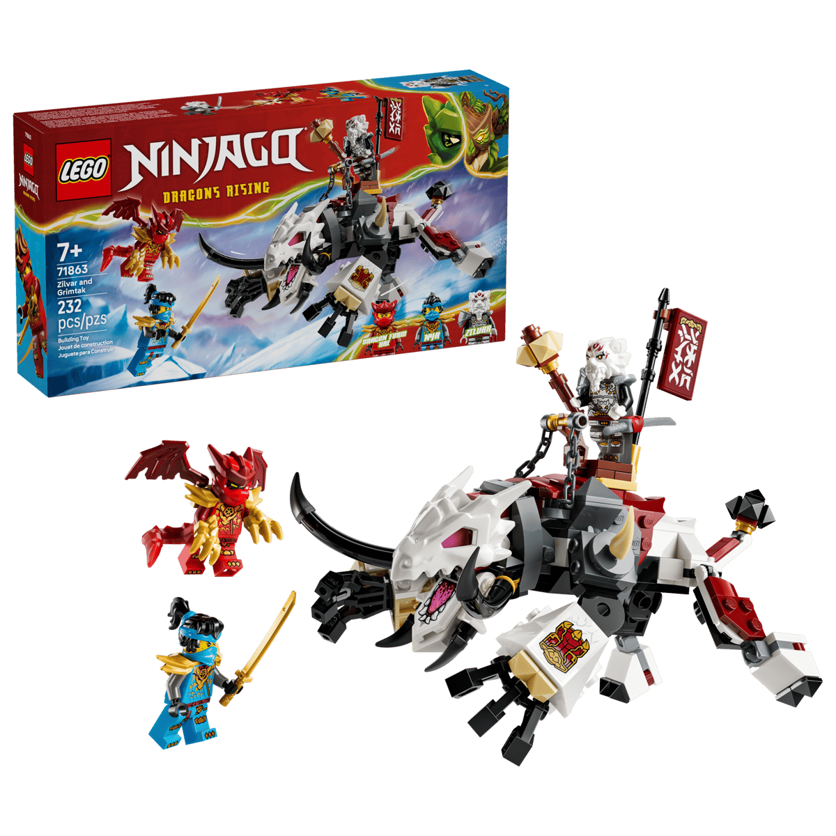 LEGO Ninjago 71863 Zilvar and Grimtak