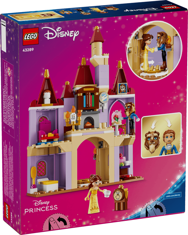 LEGO Disney 43289 Belle & the Beast's Enchanted Castle
