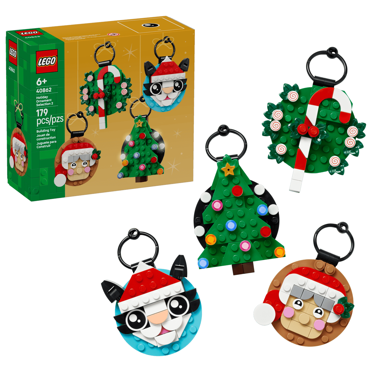 LEGO 40862 Holiday Ornament Selection 2