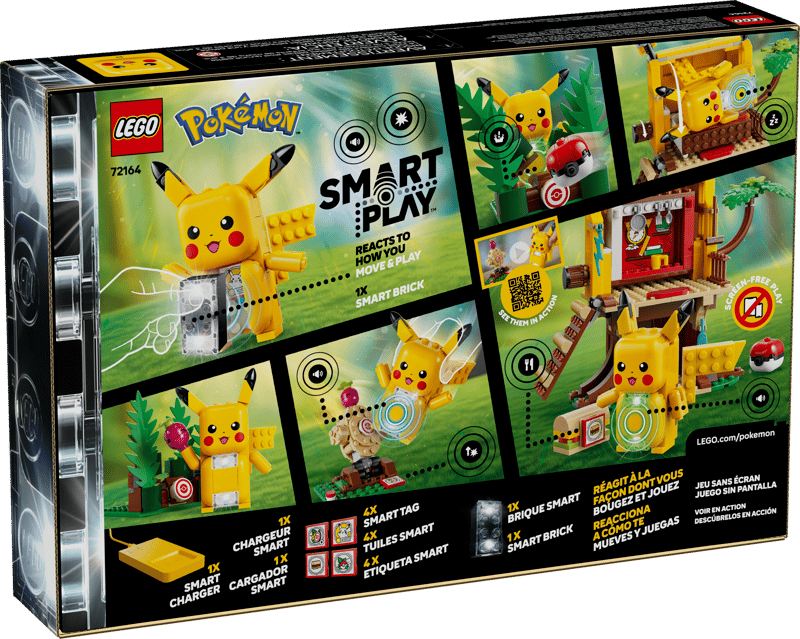LEGO Pokemon SMART PLAY Training House with Pikachu