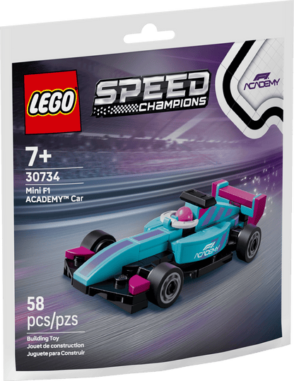 LEGO Speed Champions 30734 Mini F1 ACADEMY Car